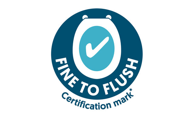 Fine to flush logo