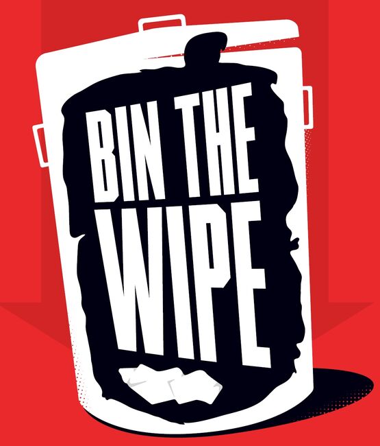 Bin The Wipe logo